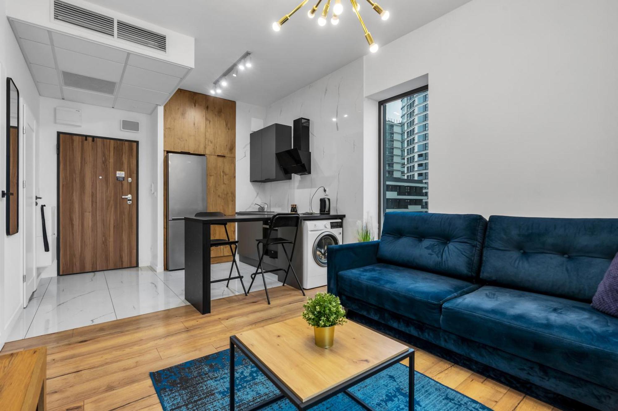 Warsaw Business Apartments - Air Conditioning, 10Th Floor, City View, Balcony - By Rentujemy ภายนอก รูปภาพ