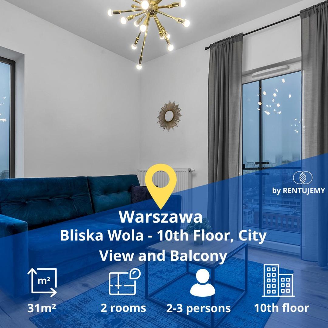 Warsaw Business Apartments - Air Conditioning, 10Th Floor, City View, Balcony - By Rentujemy ภายนอก รูปภาพ